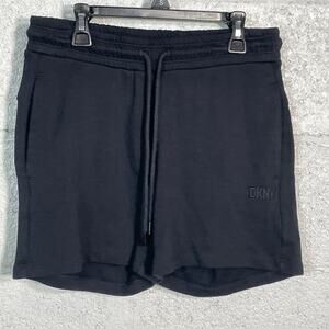 Dkny Sport Women's Performance Cotton Logo Drawstring Shorts